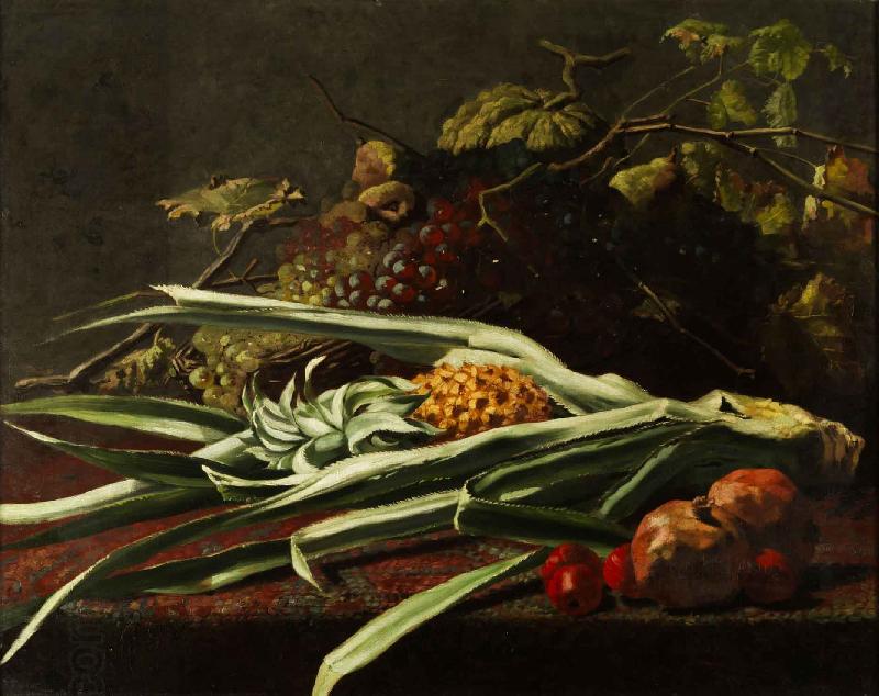 Frans Mortelmans Stillleben mit Ananas China oil painting art